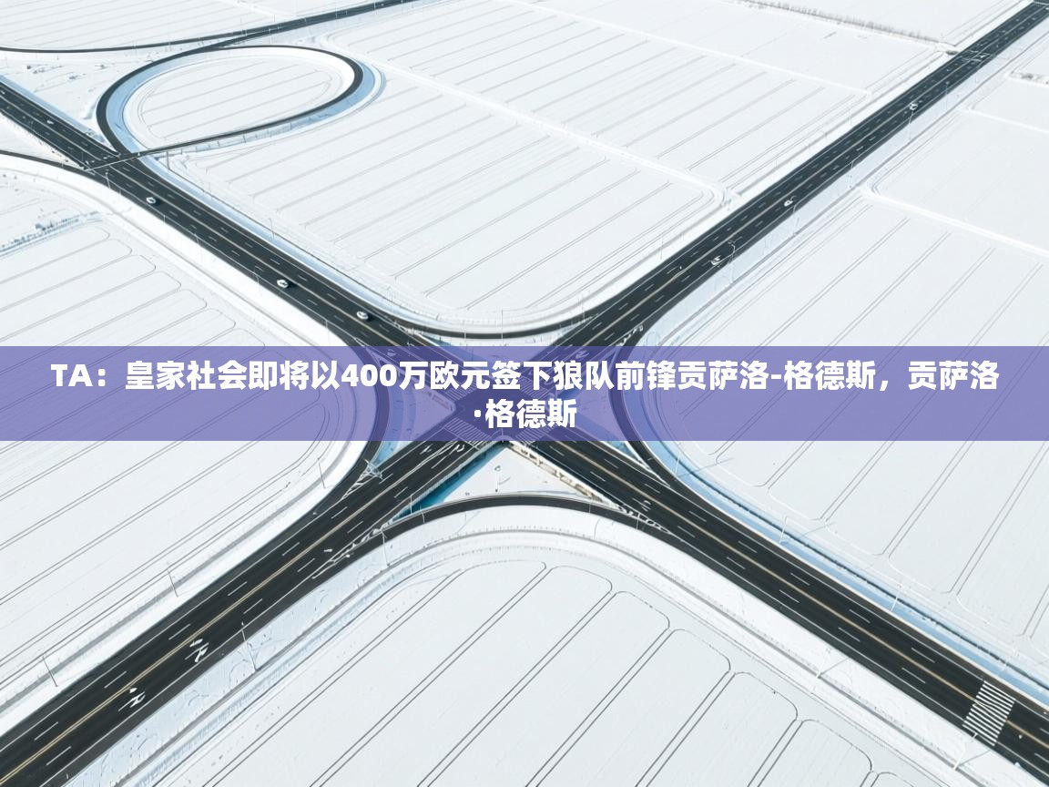 TA:皇家社会即将以400万欧元签下狼队前锋贡萨洛-格德斯,贡萨洛·格德斯 第2张