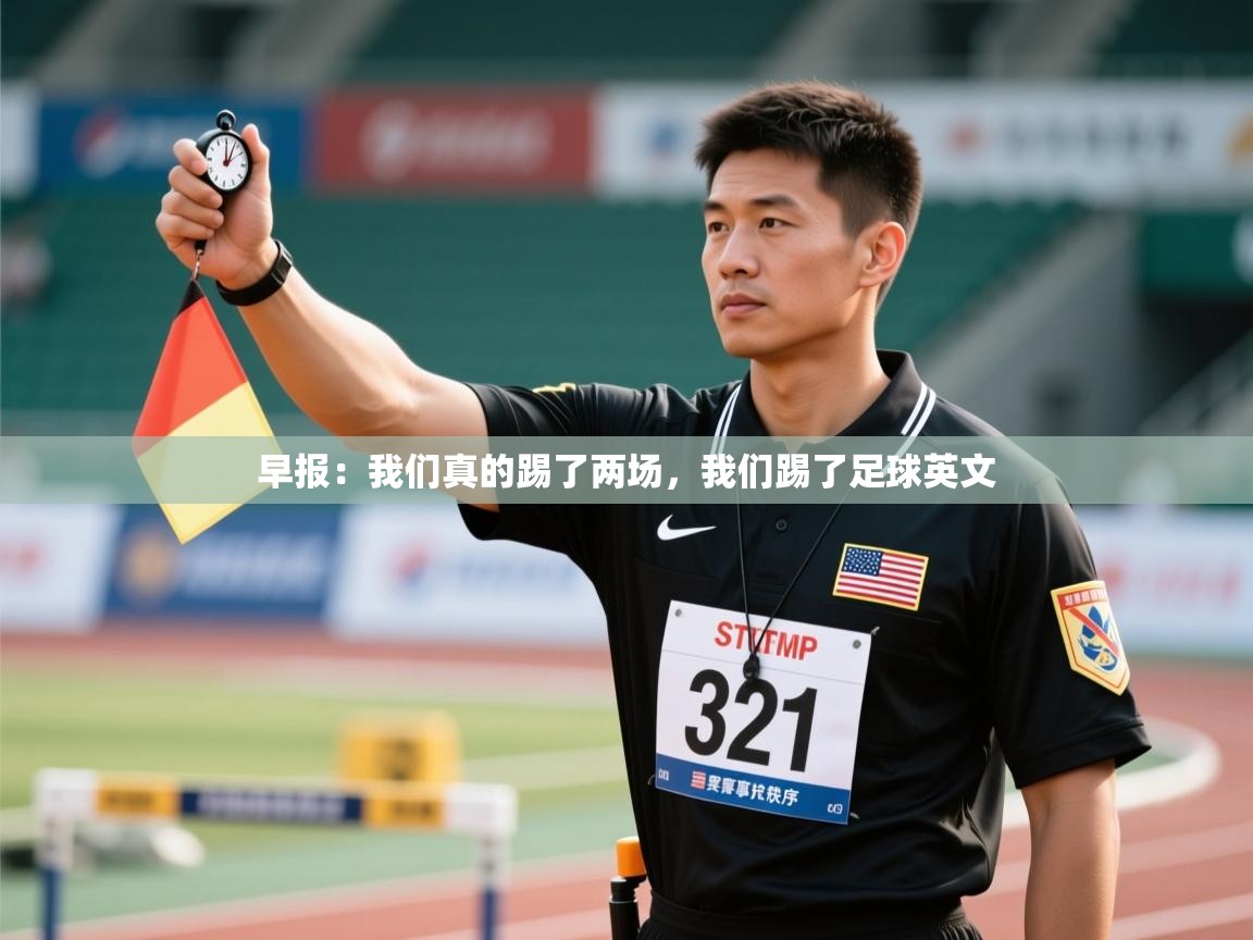 早报：我们真的踢了两场，我们踢了足球英文  第1张